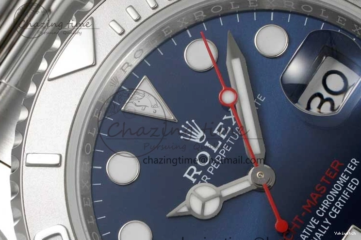 1:1 GSF A2836 SS Yacht-Master Best Bracelet on 126622 Edition Blue Dial 0514